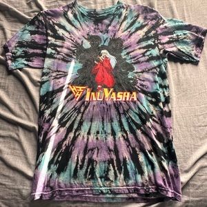 Hypland inuyasha tie dye tee